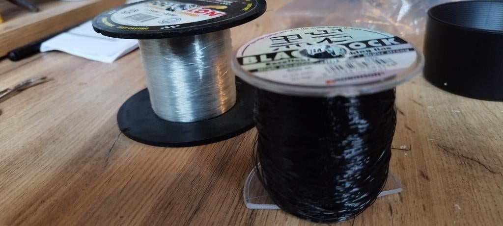 Nylon vislijn - Diverse merken en lengtes, Ophalen of Verzenden, Gebruikt, Vislijn
