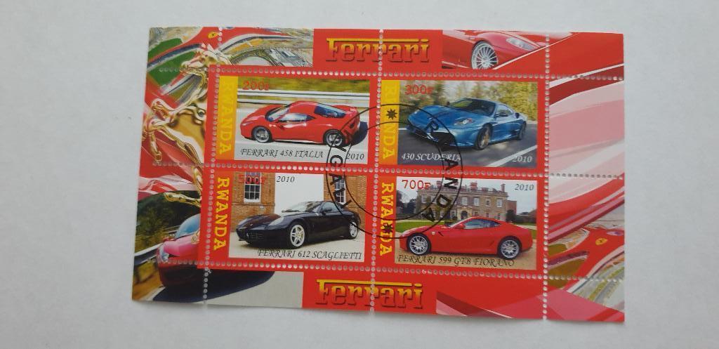 5283 rwanda ferrari  .., Verzenden, Tanzania
