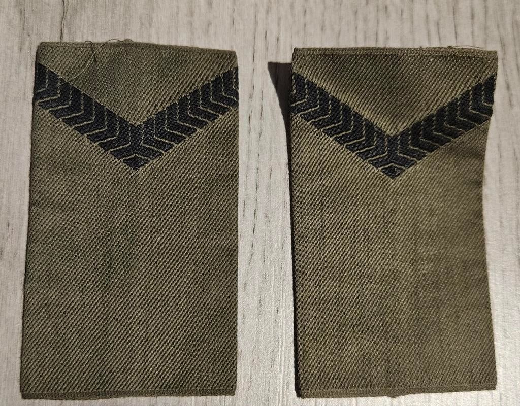 KL set Rangen gevechtstenue Zwart/groen, Ophalen of Verzenden, Landmacht, Nederland, Embleem of Badge