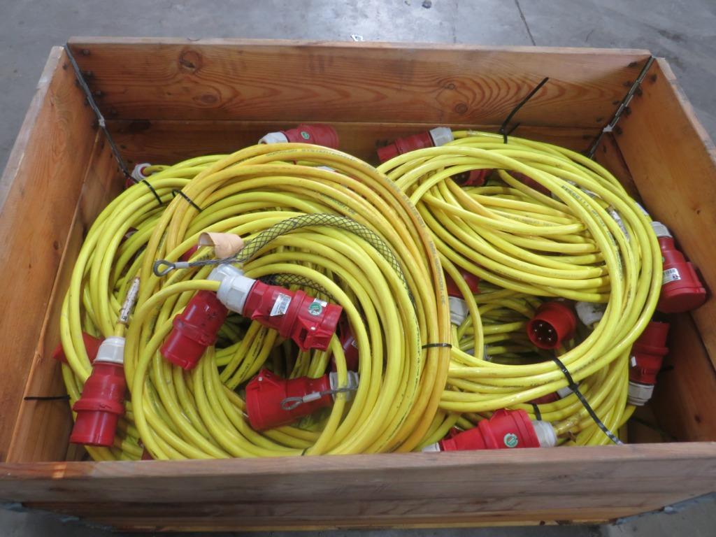krachtkabel 32 ampere 5 polig 2,5mm2 meerdere op voorraad, Doe-het-zelf en Verbouw, Elektra en Kabels, Gebruikt, Krachkabel.nl