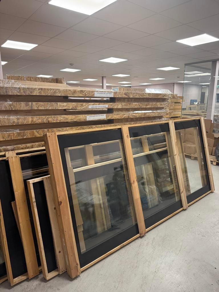 Dakramen voor plat en schuindak - Veel maten beschikbaar, Doe-het-zelf en Verbouw, Glas en Ramen, Zo goed als nieuw, Dakraam, 160 cm of meer
