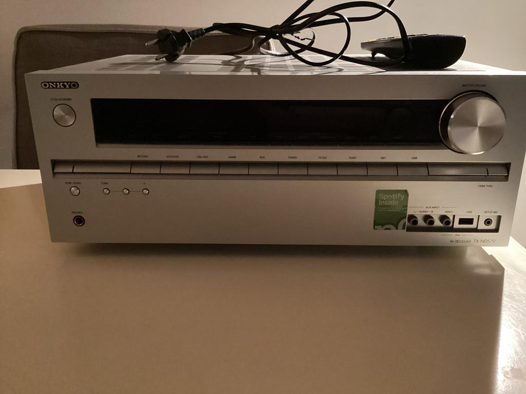 Onkyo Receiver - Defect TX-NR579, Ophalen, Niet werkend, 120 watt of meer, Onkyo