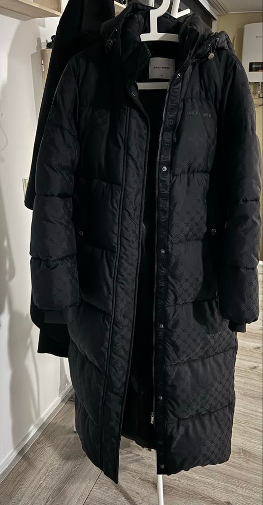 Daily Paper monogram Puffer - XS - Zwart, Ophalen, Nieuw, Maat 34 (XS) of kleiner, Zwart