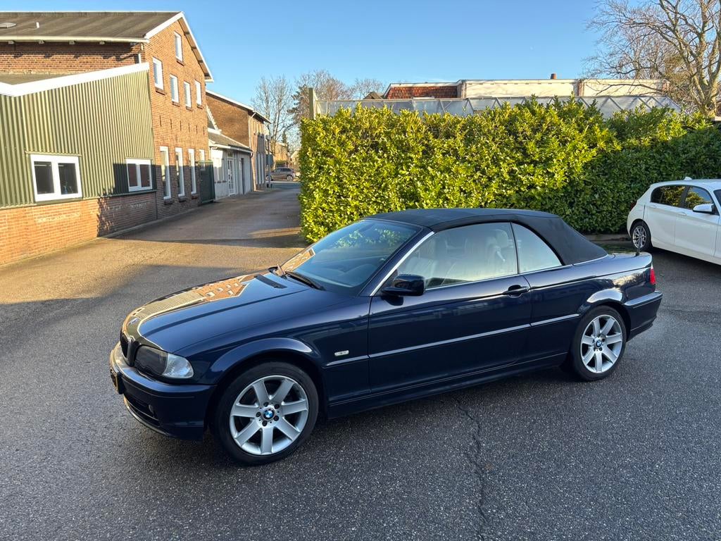 BMW 3-Serie 325 CI Cabriolet AUT 2001 Blauw 167.000km, Automaat, Achterwielaandrijving, Beige, Cabriolet