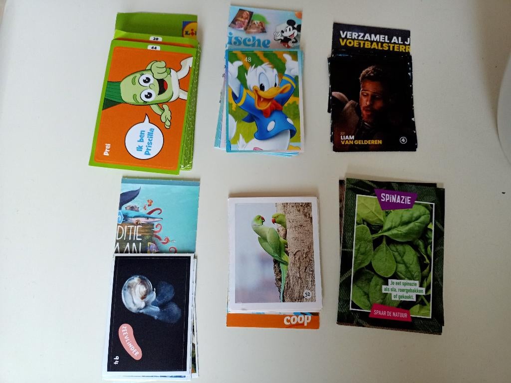 diverse stickers en plaatjes - GRATIS op te halen, Overige supermarkten, Ophalen