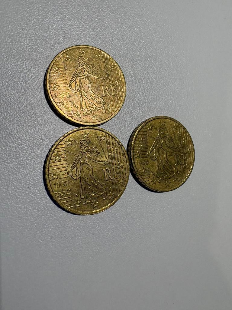 1999 RF 50 cent muntje, Postzegels en Munten, Ophalen of Verzenden, 50 cent