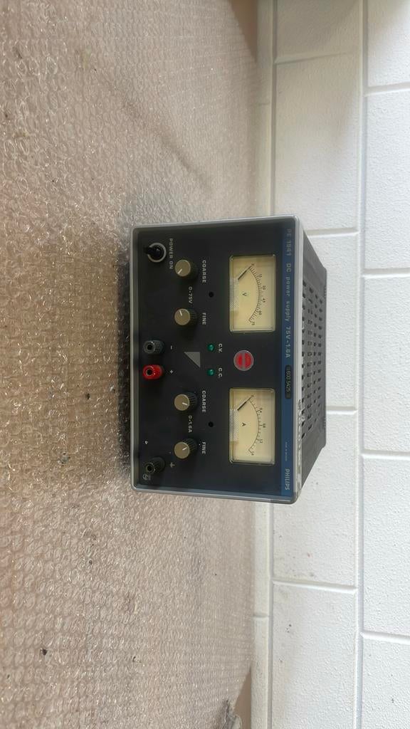 PHILIPS PE 1541 DC power supply 75V-1.6A 600.5425, Ophalen of Verzenden
