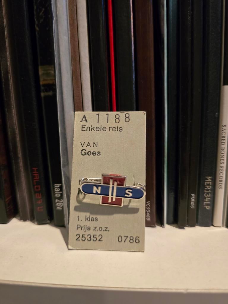 NS Pin, Ophalen of Verzenden, Nieuw, Transport, Speldje of Pin