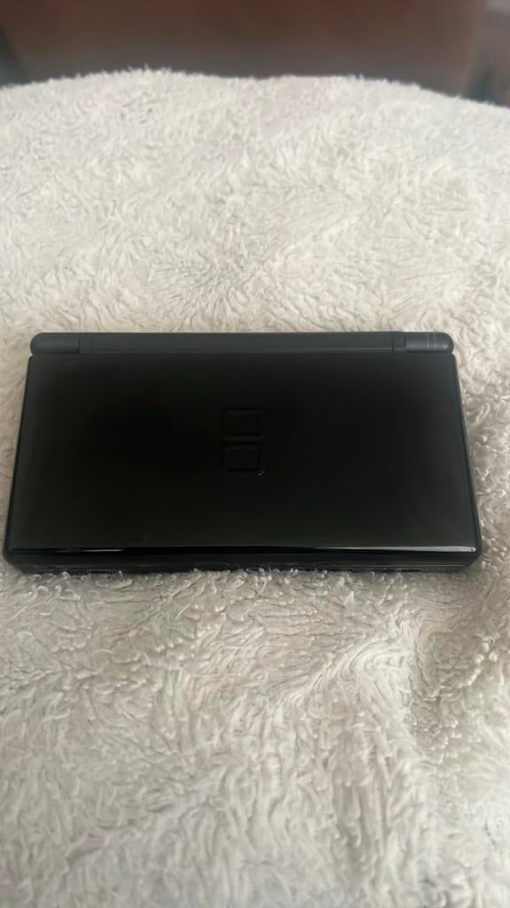 Nintendo DS Lite met oplader, Ophalen of Verzenden, Gebruikt, Zwart, DS Lite