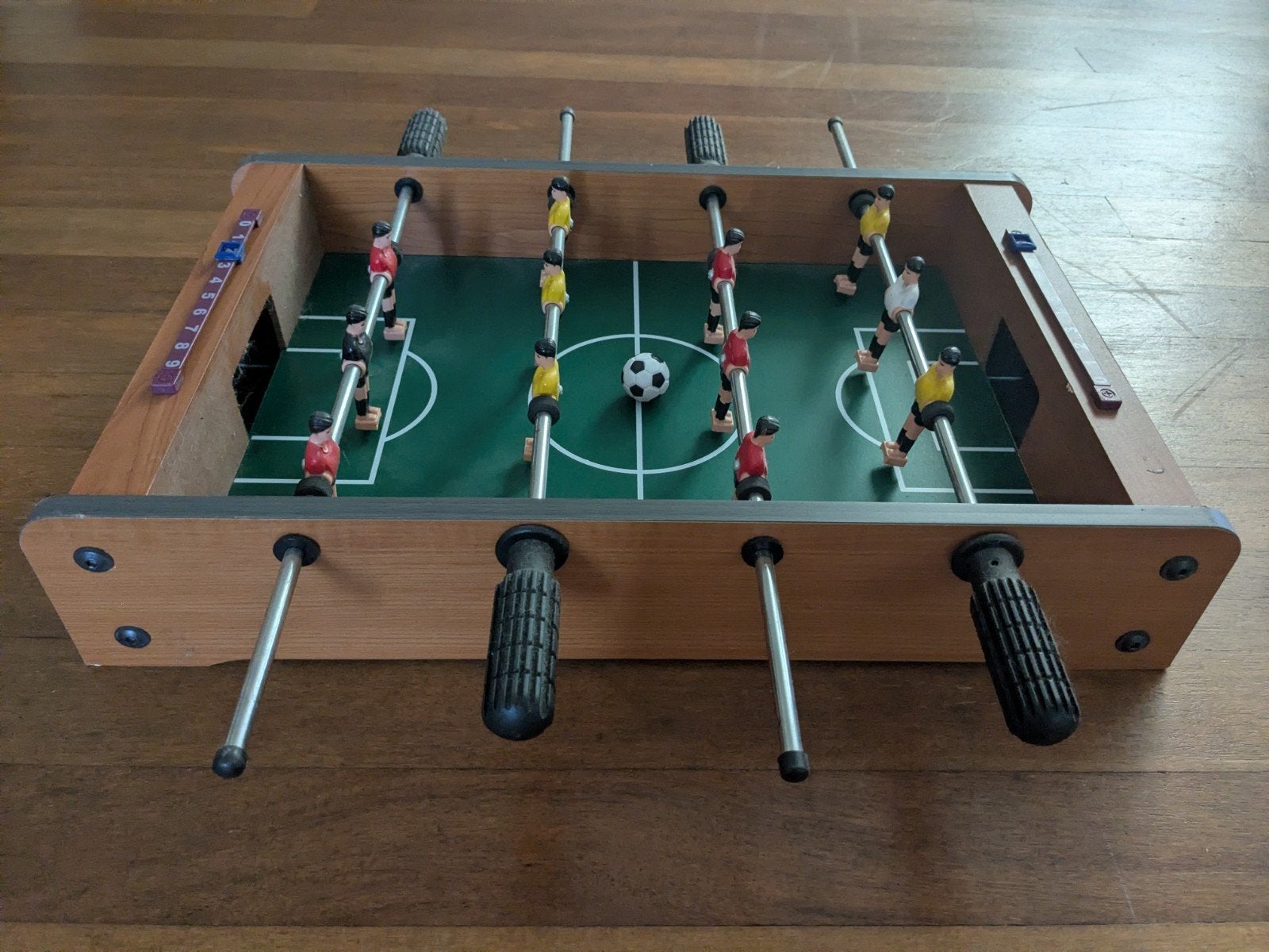 Compact Tafelvoetbalspel - Plezier voor Jong en Oud, Kinderen en Baby's, Speelgoed | Voetbaltafels, Ophalen, Gebruikt