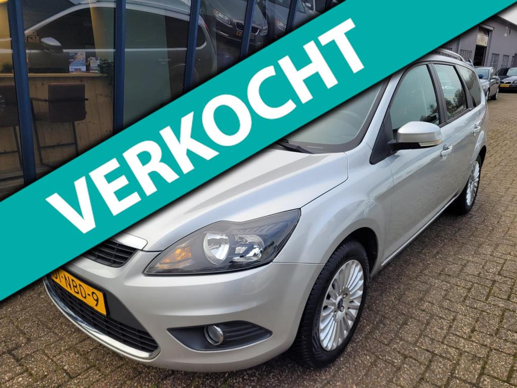Ford Focus Wagon 1.8 Limited NAVI / TREKHAAK / PDC, Gebruikt, Zwart, 4 cilinders, 57 €/maand