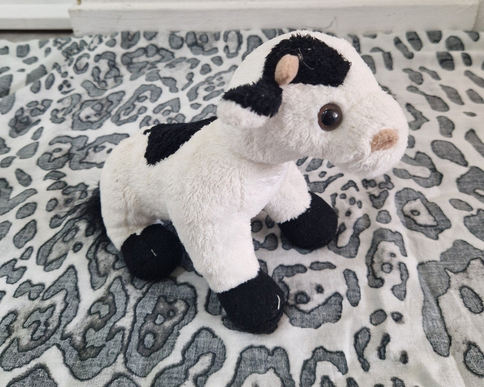 Interactieve Koe Knuffel met Geluid en Beweging (TOP-TOY), Kinderen en Baby's, Ophalen of Verzenden, Zo goed als nieuw, Koe