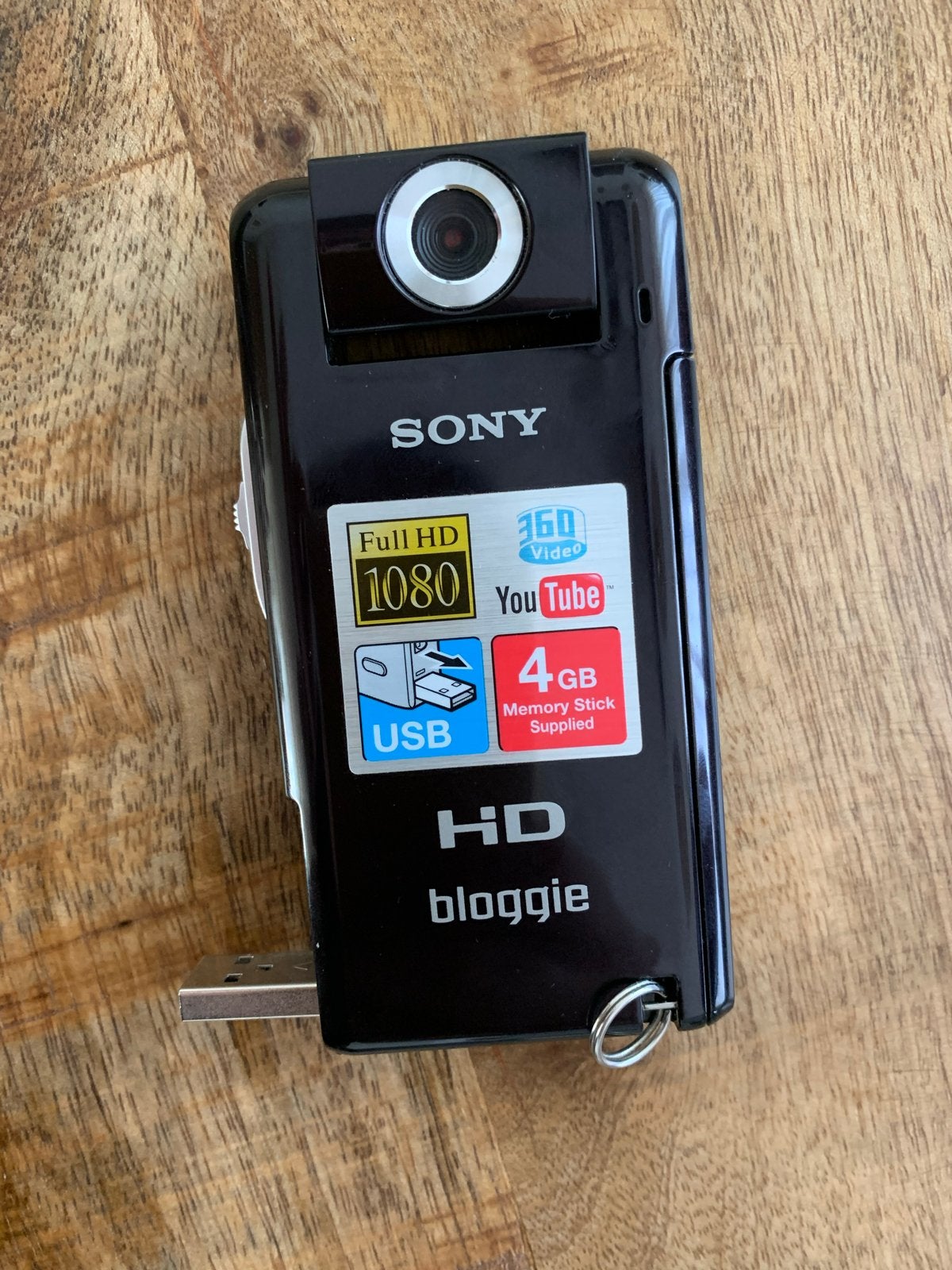 Sony Bloggie MHS-PM5 Full HD Camcorder met 4GB Memory Stick, Full HD, Overige soorten, Zo goed als nieuw, Sony