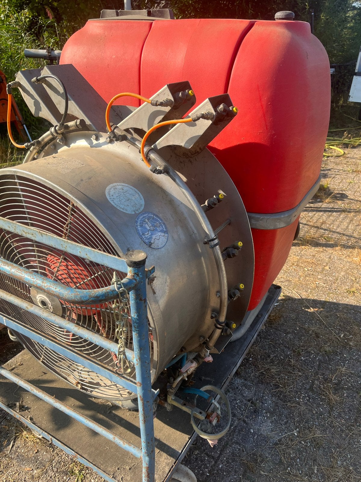 300L Landbouwpuit blower veldspuit met propeller en nozzles, Ophalen, Akkerbouw, Gewasbescherming en Bemesting