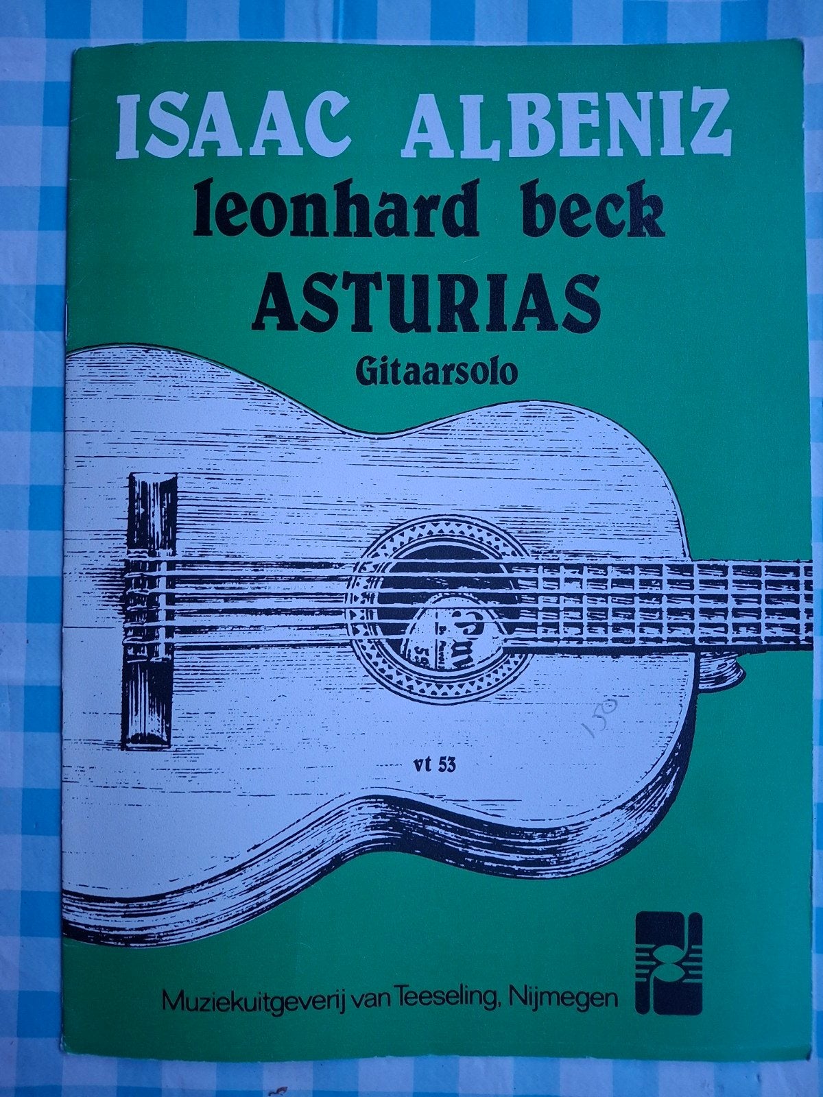 Isaac Albeniz - Asturias (Gitaarsolo) - Muziekuitgeverij, Klassiek, Ophalen of Verzenden, Artiest of Componist, Gitaar