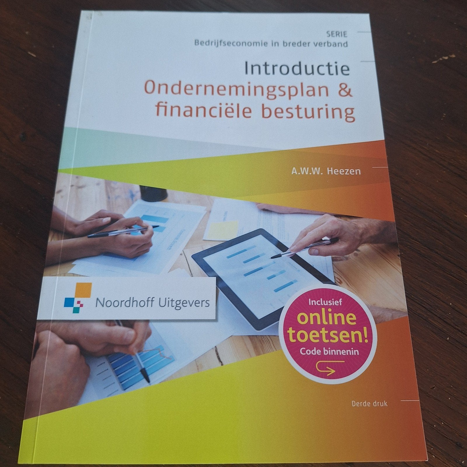 Introductie Ondernemingsplan & financiële besturing, Nieuw, A.W.W. Heezen, Gamma, HBO