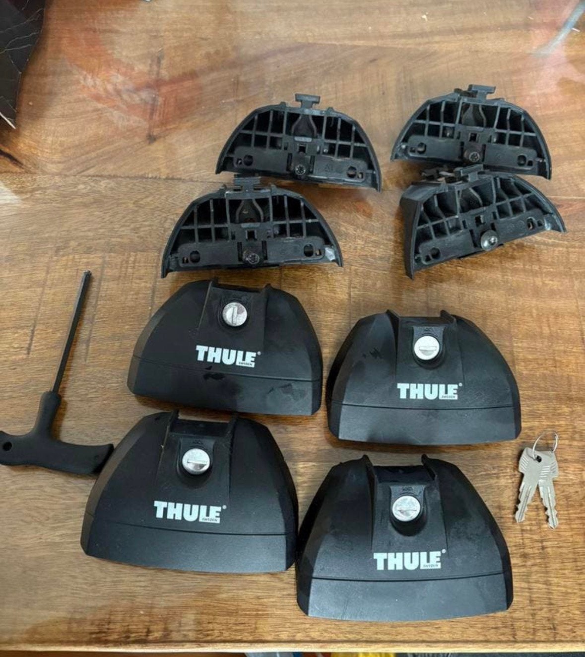 Thule rapid system 753 voor dakdragers, Auto diversen, Dakdragers, Ophalen of Verzenden, Zo goed als nieuw