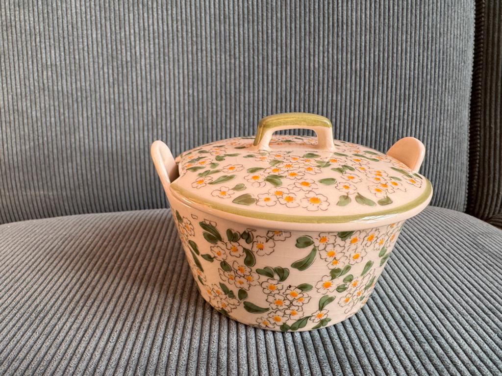 Vintage Zell Keramiek suikerpot, Antiek en Kunst, Antiek | Keramiek en Aardewerk, Ophalen of Verzenden