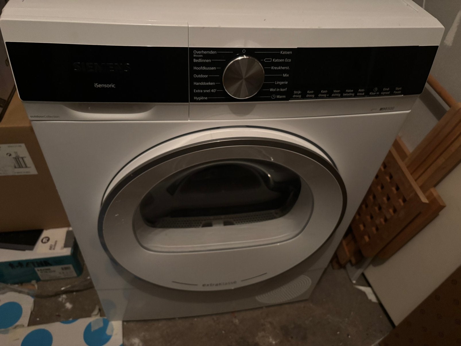 Siemens wasdroger huisdier vrij 2024, Witgoed en Apparatuur, Wasdrogers, Ophalen, 6 tot 8 kg, Zo goed als nieuw, 85 tot 90 cm