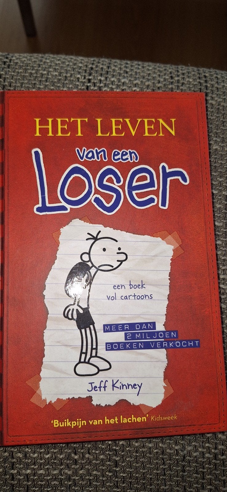Het Leven van een Loser - Jeff Kinney, Boeken, Ophalen of Verzenden, Zo goed als nieuw, Jeff Kinney, Fictie algemeen