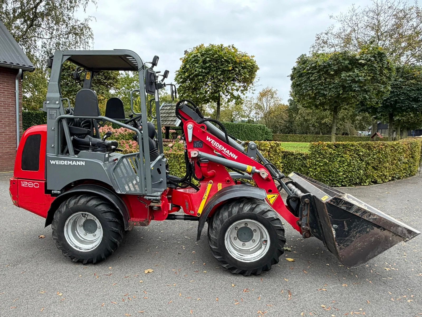 Weidemann 1280 RL24 (bj 2019), Wiellader of Shovel