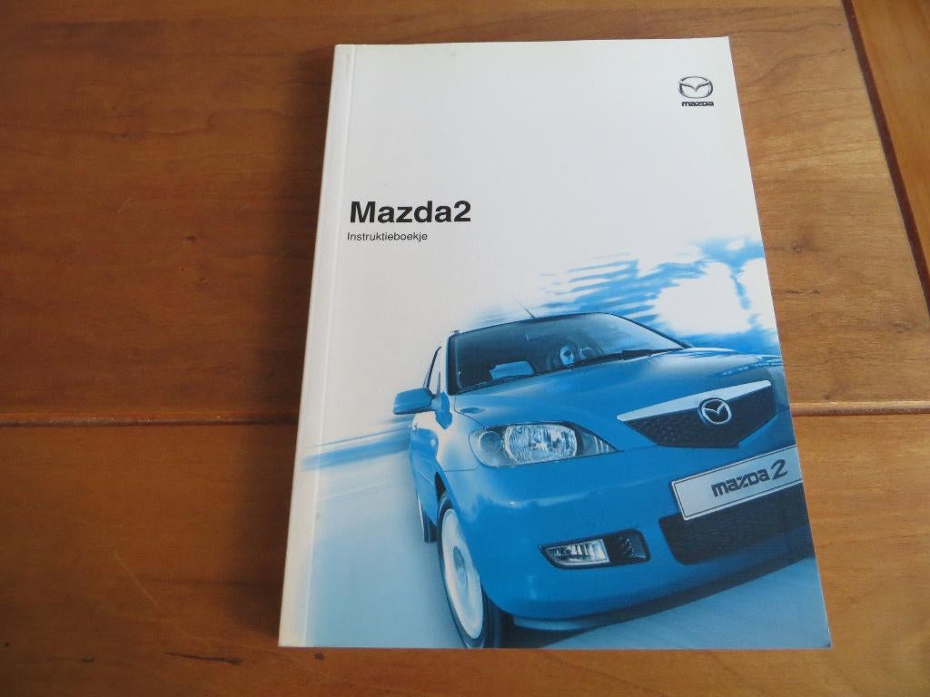 Instructieboek Mazda 2 2003, zeer mooi!, Ophalen of Verzenden