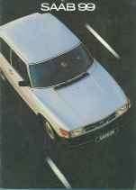 Saab 99, L GL of 90 originele brochure/auto folder '75 - '87, Ophalen, Zo goed als nieuw, Algemeen
