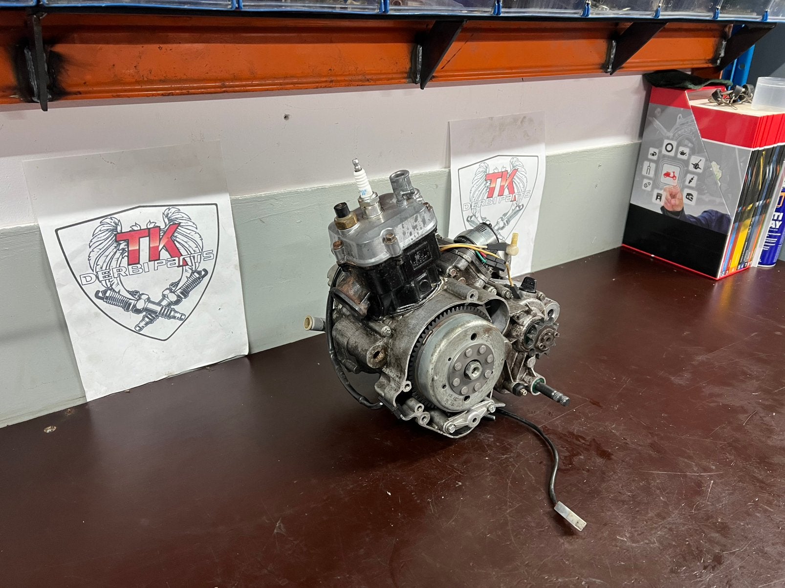 Derbi/aprilia gpr blok D50B1, Gebruikt, Blok, Derbi/aprilia, Ophalen of Verzenden