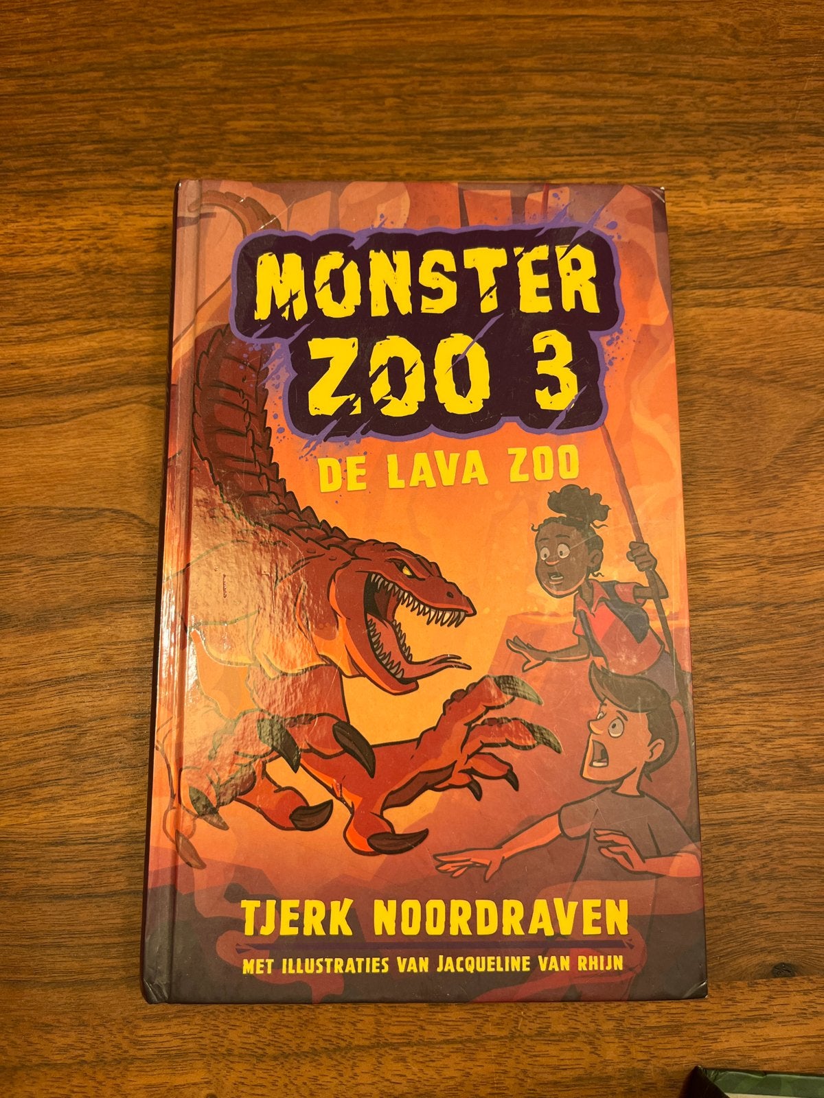 Monster Zoo 3: De Lava Zoo - Tjerk Noordraven, Boeken, Ophalen of Verzenden, Gelezen, Fictie
