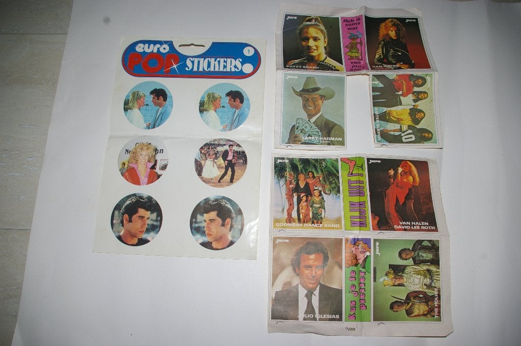 Stickers van artiesten, stickers ? Margriet/ Artis, Ophalen of Verzenden, Zo goed als nieuw, Overige typen