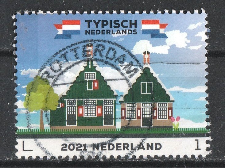 nvph 3920  Typisch Nederlands 2021, Ophalen of Verzenden, Na 1940, Gestempeld