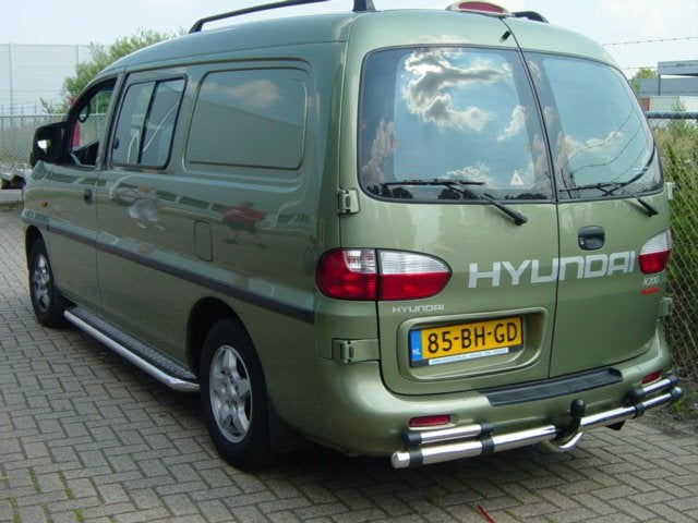 Hyundai H200 Sidebars met aluminium trede, Auto diversen, Tuning en Styling, Niet ingevuld, Niet ingevuld, Niet ingevuld