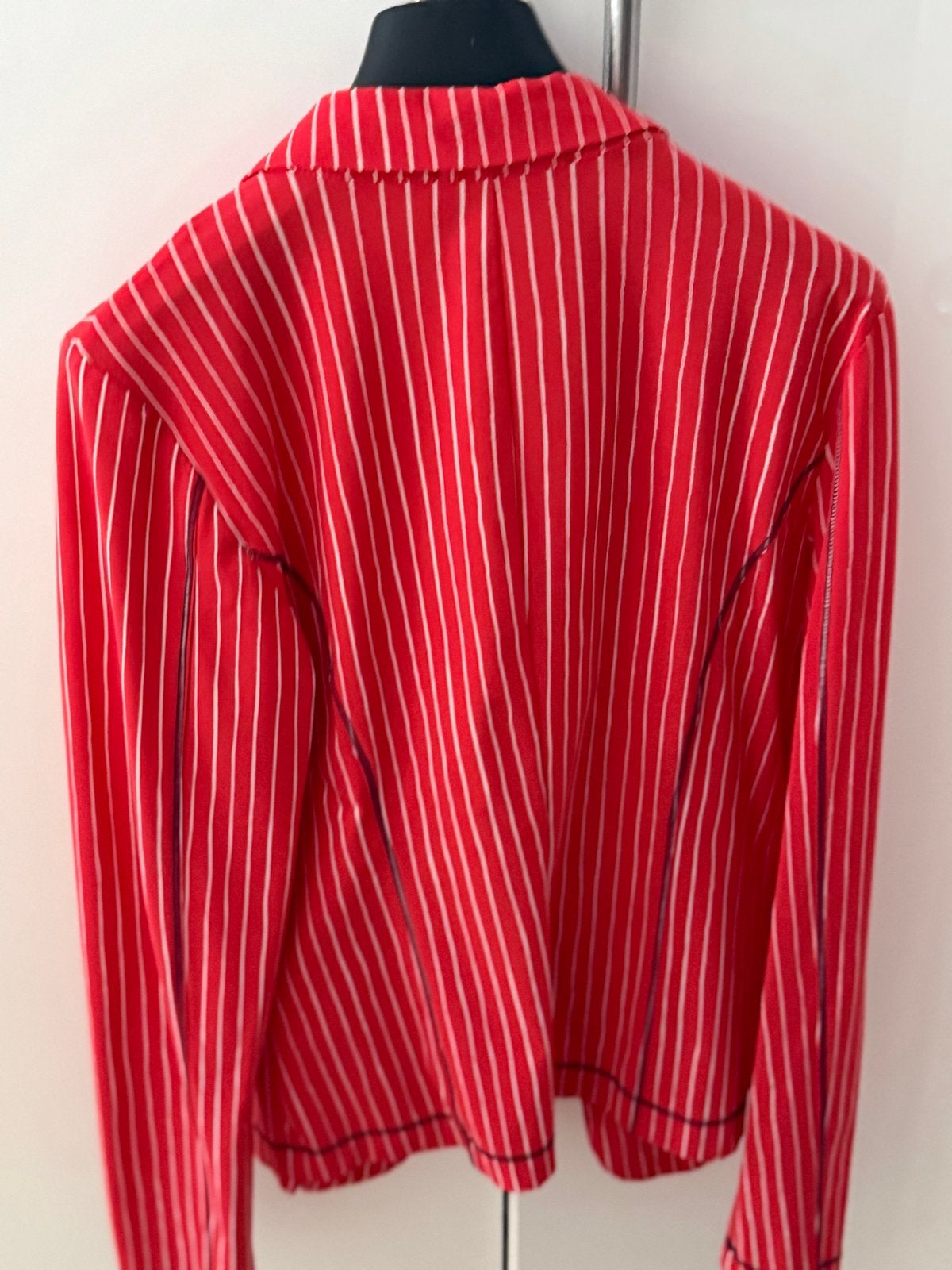 Rood gestreept jasje van Studio Anneloes, Kleding | Dames, Jasjes, Kostuums en Pakken, Maat 42/44 (L), Ophalen of Verzenden, Zo goed als nieuw