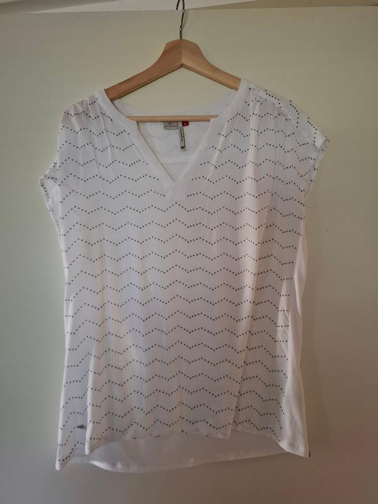 wit T- shirt Ragwear maat M, Kleding | Dames, Maat 38/40 (M), Wit, Ophalen of Verzenden, Korte mouw