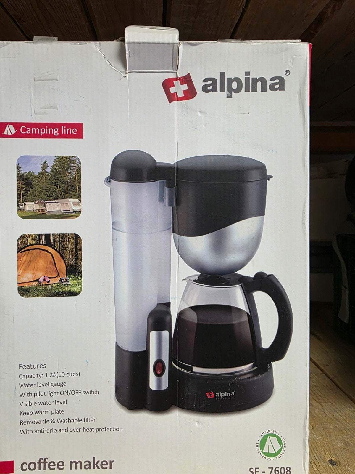 Alpina Koffiezetapparaat - Ideaal voor Camping & Outdoor, Ophalen of Verzenden, Nieuw