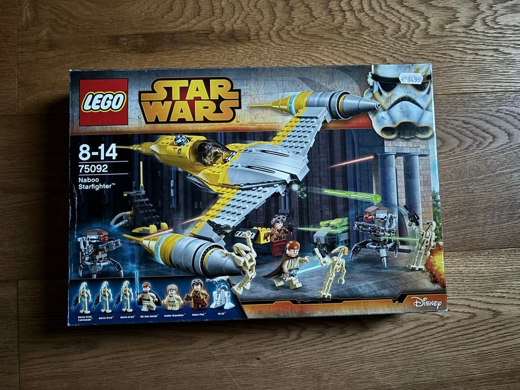 Lego Star Wars 75092 Naboo Starfighter, Gebruikt, Star Wars, Lego, Ophalen of Verzenden