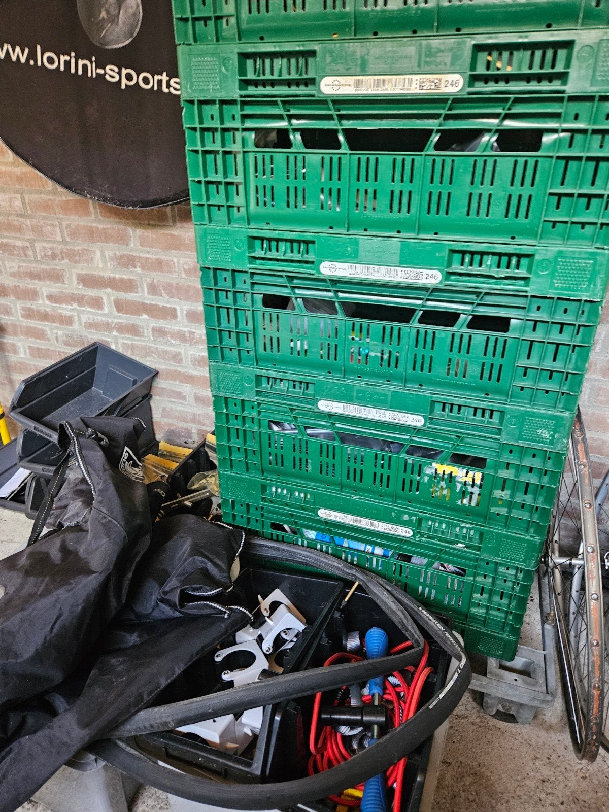 wielrenfiets onderdelen veel vintage, Gebruikt, Ophalen, Overige merken, 10 tot 15 versnellingen