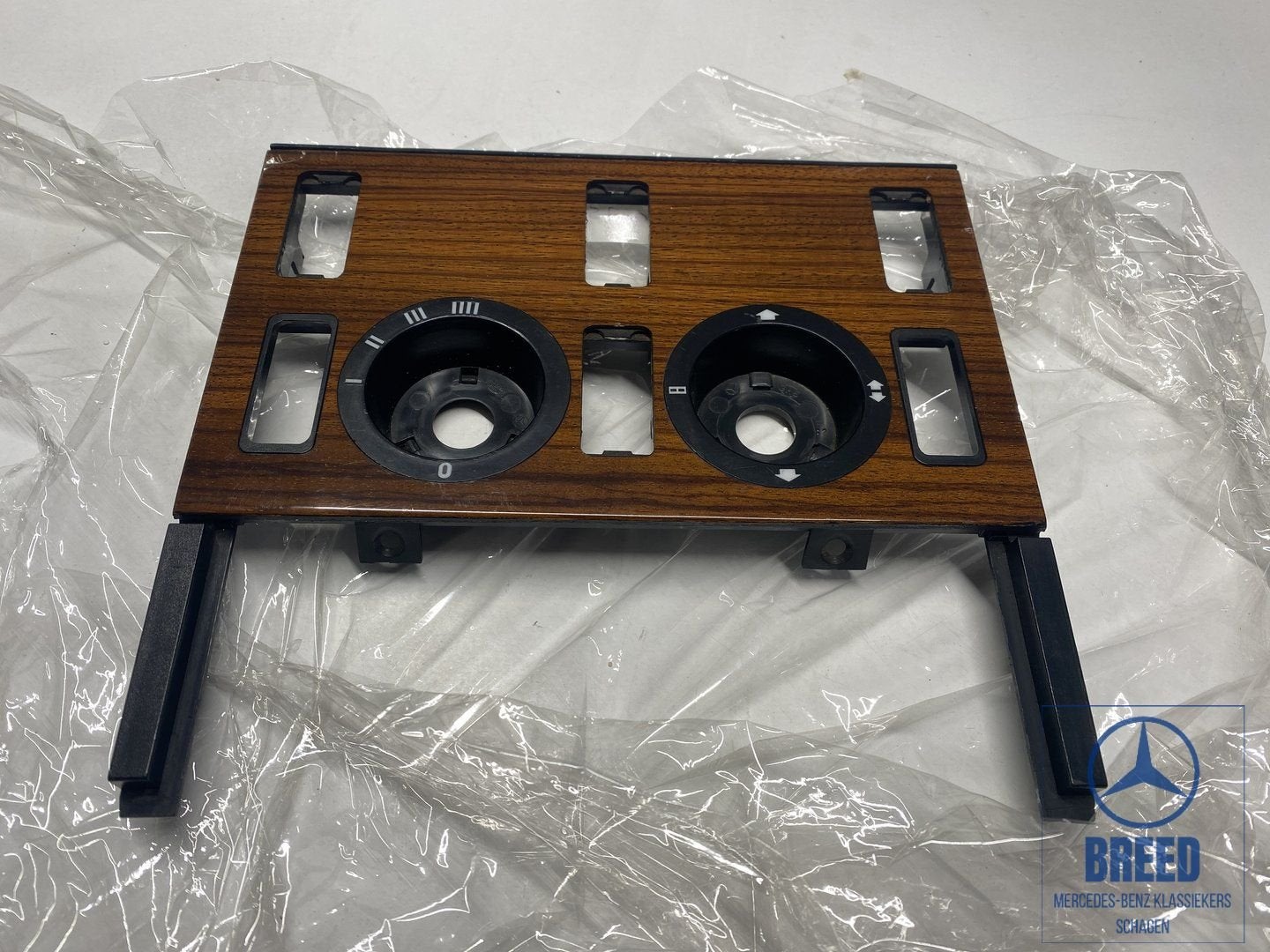 Zebranopaneel middenconsole voor Mercedes-Benz W126, Auto-onderdelen, Interieur en Bekleding, Gebruikt, -, Ophalen of Verzenden