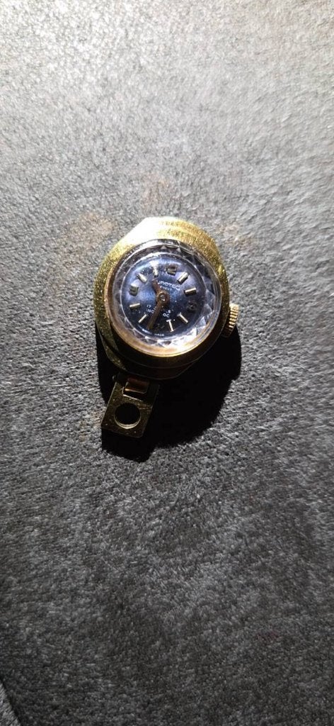 Vintage Protec Genève dameshorloge, verguld, Overige merken, Goud, Polshorloge, Verguld