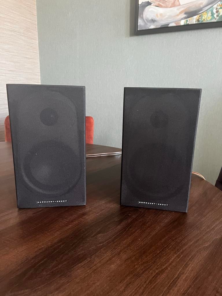 Mordaunt Short speakers, Gebruikt, 120 watt of meer, Front, Rear of Stereo speakers, Ophalen
