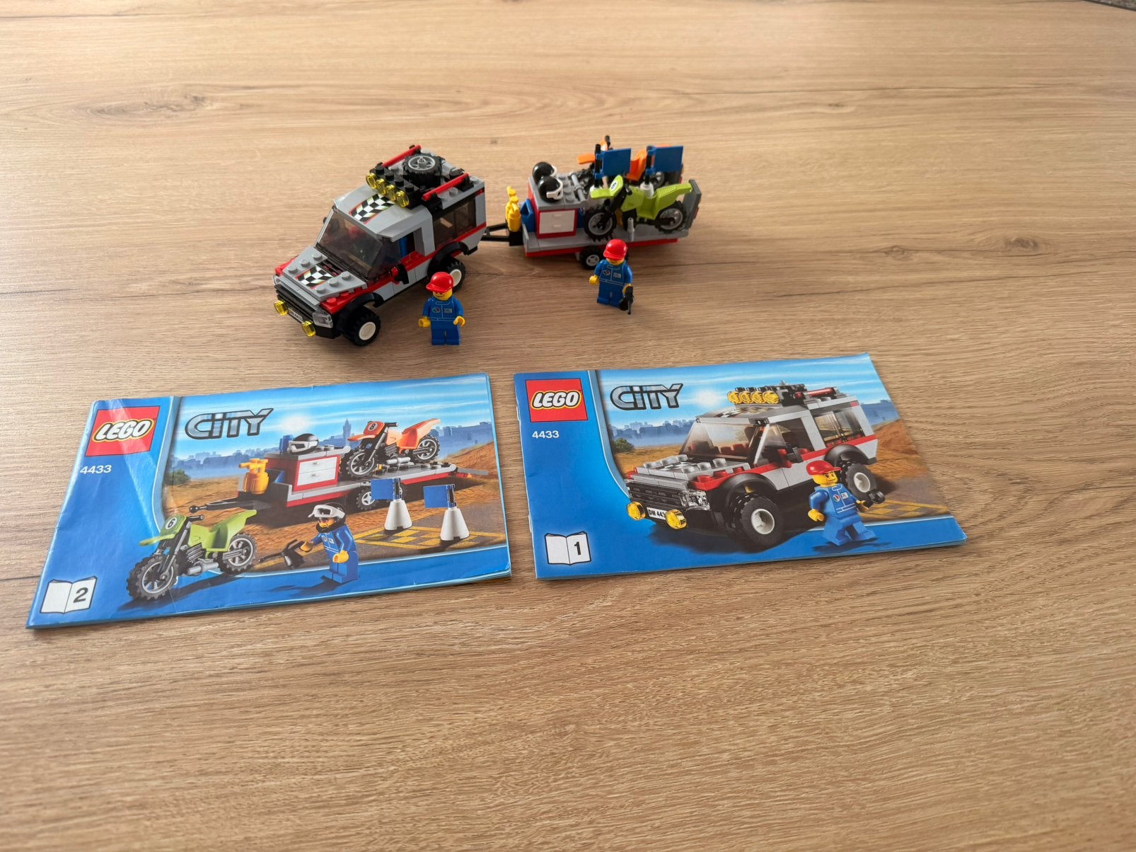 LEGO City 4433 Dirt Bike Transporter, Kinderen en Baby's, Ophalen of Verzenden, Zo goed als nieuw
