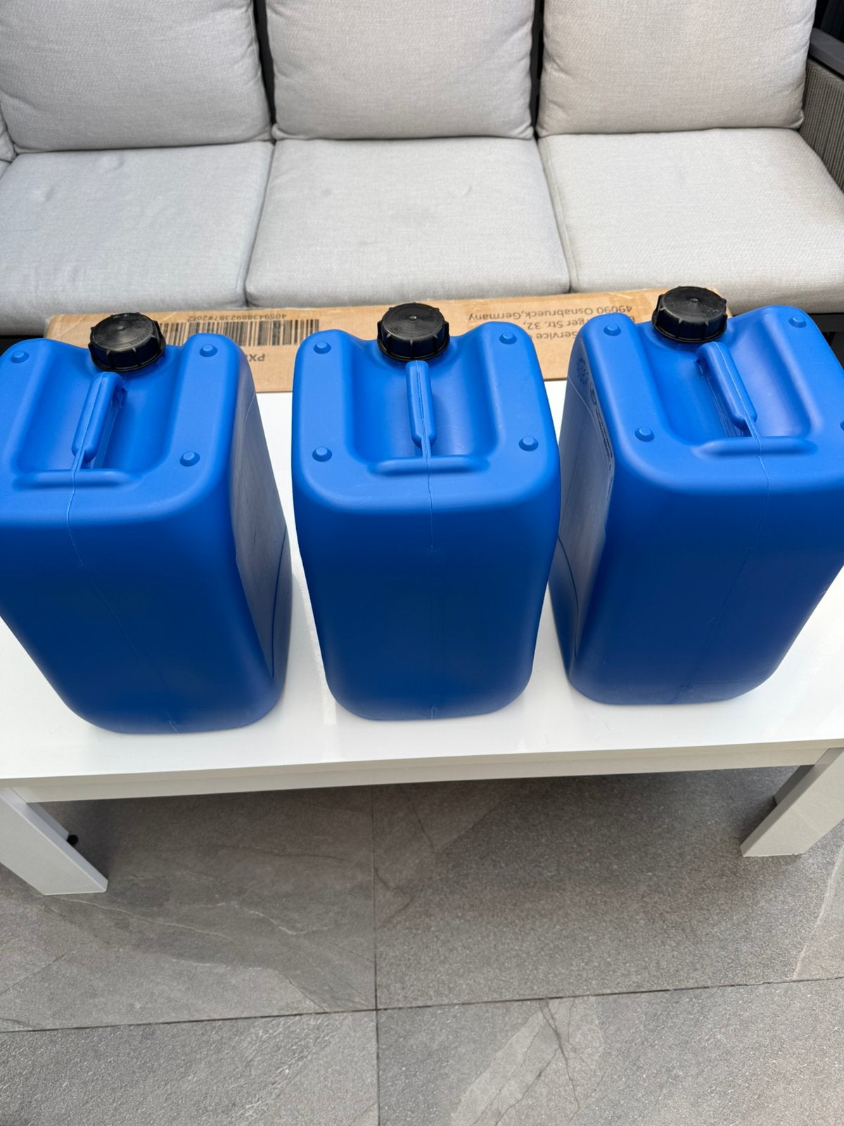 Jerrycan 20 liter nieuw !! €8 per stuk, Minder dan 75 liter, Ophalen, Nieuw