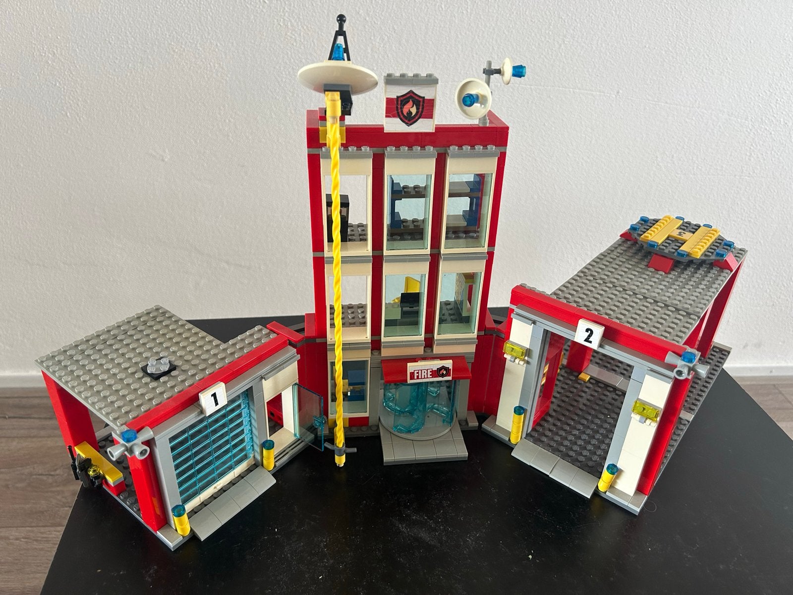 LEGO City Brandweerwagen 60110 - Blus de brand!, Ophalen of Verzenden, Gebruikt
