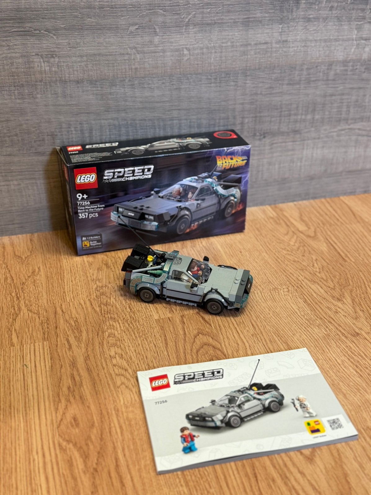 Delorean back to the future speed champions set, Auto, Groter dan 1:32, Zo goed als nieuw, Ophalen