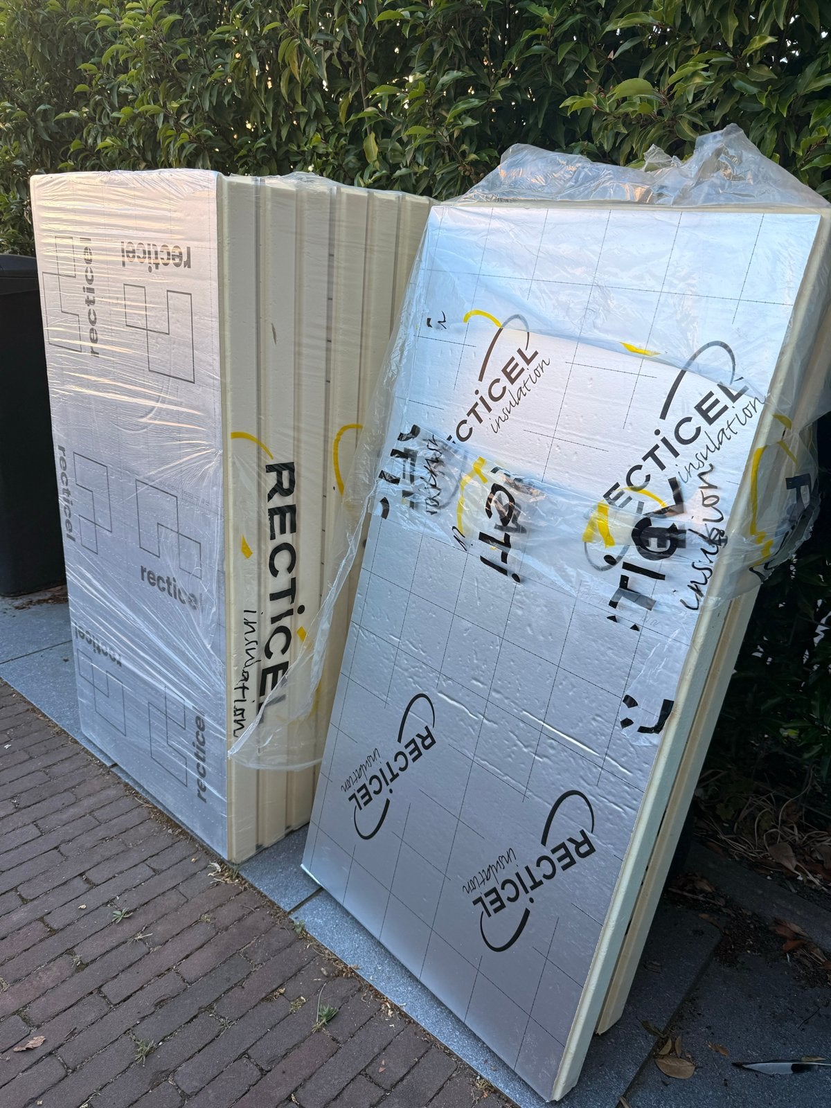 Nieuw pak PIR isolatieplaten 70mm - 7 platen 5,04m2, Ophalen, 4 tot 8 cm, Nieuw, Hardschuim (Pir)