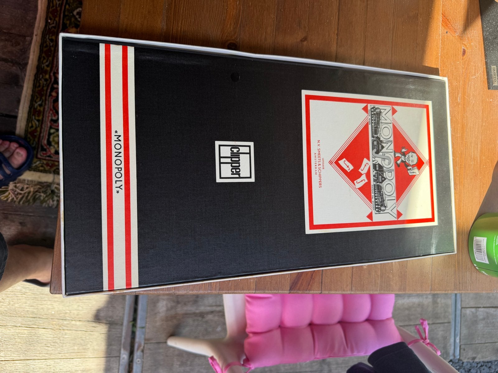 Monopoly Clipper Bordspel - Vintage Editie, Drie of vier spelers, Ophalen of Verzenden, Gebruikt