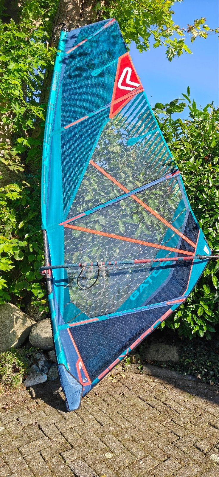 Zeil Severne Gator 4.0 model 2019 izgstaat!, Gebruikt, 3.5 tot 5 m², Ophalen of Verzenden, Zeil