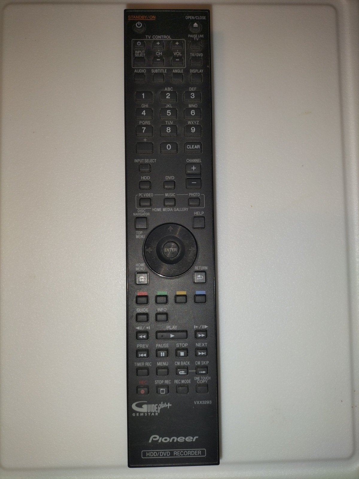 Pioneer VXX3293 Afstandsbediening - HDD/DVD Recorder, Ophalen of Verzenden, Gebruikt, Origineel, Dvd