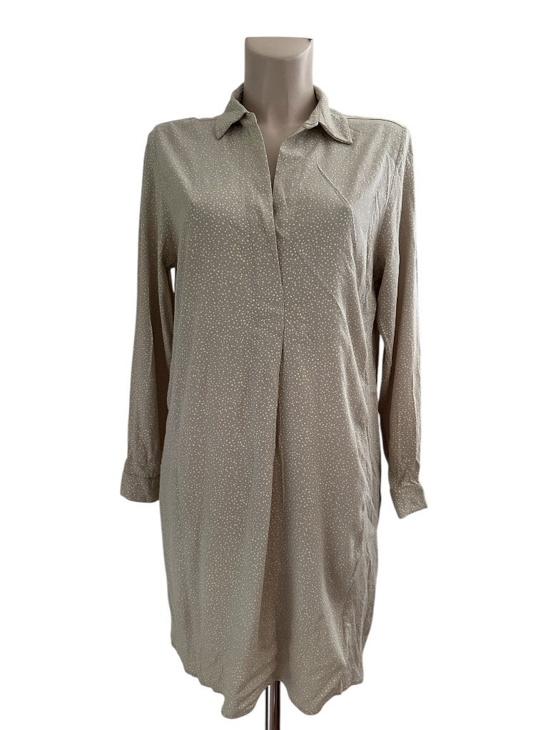Repeat jurk S, Maat 38/40 (M), Beige, Nieuw, Ophalen of Verzenden