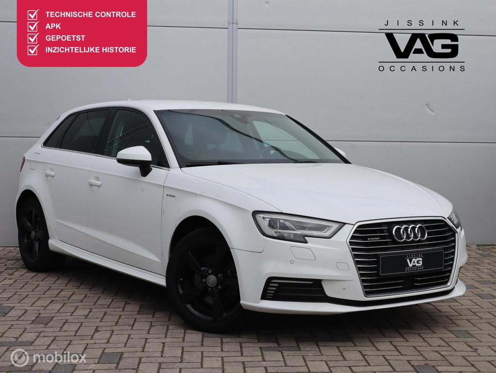 Audi A3 Sportback 1.4 e-tron Automaat Trekhaak Stoelverwarmi, Gebruikt, Euro 6, 4 cilinders, Zwart
